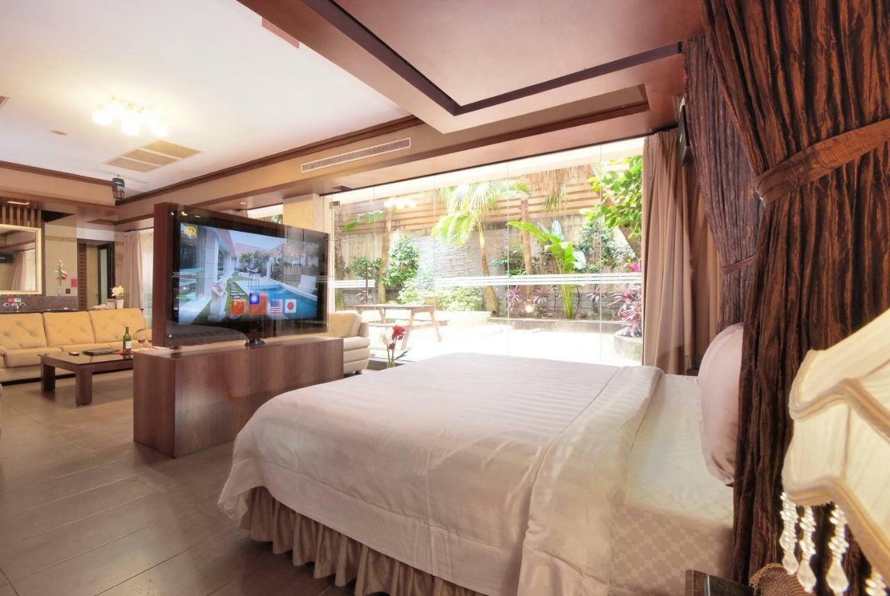 Q Motel精品旅館 Huyện Thổ Thành Ngoại thất bức ảnh